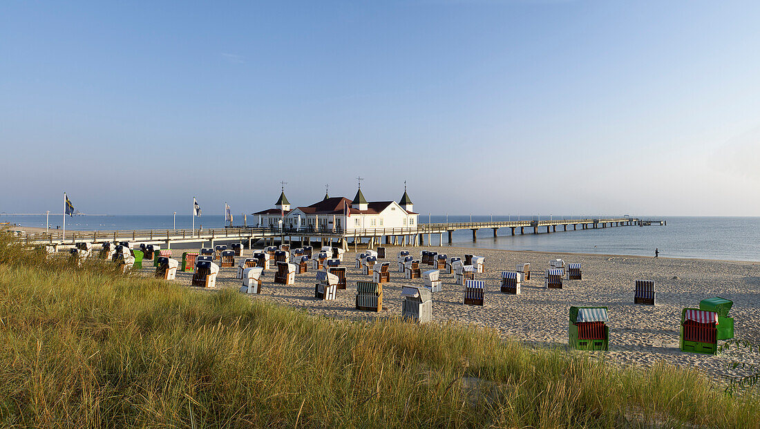 Pier Ahlbeck, Usedom Island, Mecklenburg-Western Pomerania, Germany