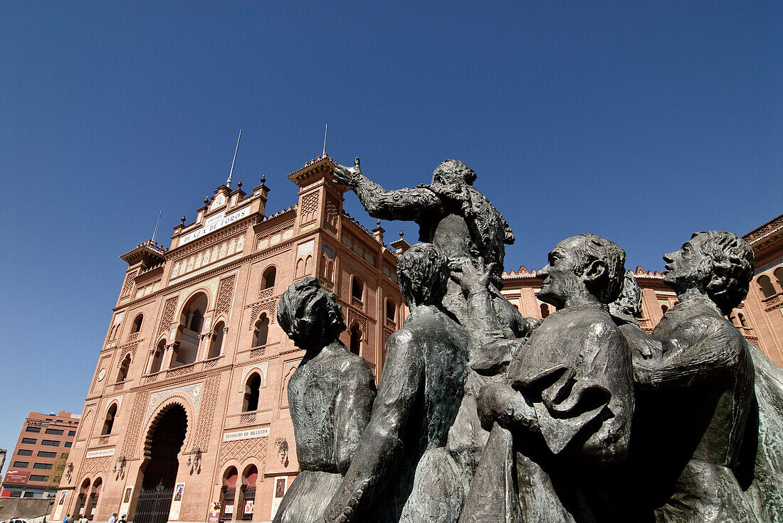 Las Ventas, famous bullring in Madrid, plaza de toros de las ventas, Madrid, Spain