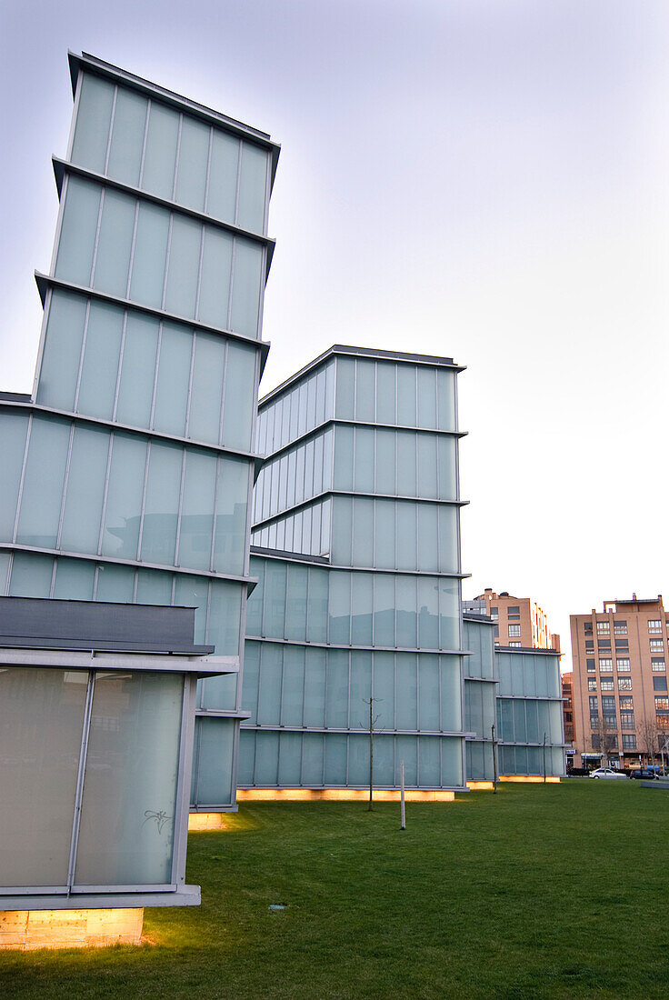 Museum für zeitgenössische kunst, Museo de Arte Contemporáneo de Castilla y León, MUSAC, Leon, Kastillien-León, Spanien