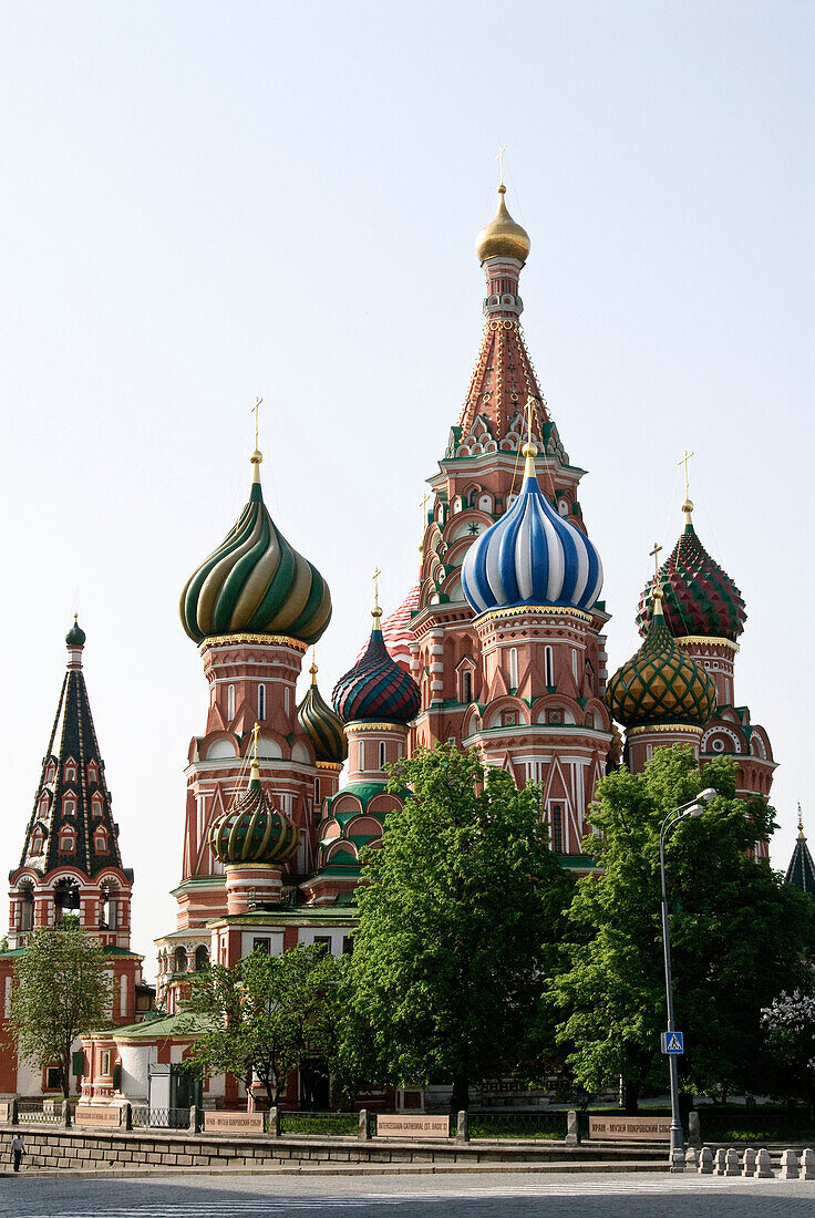 Basilius Kathedrale, Kathedrale des Basilius des Glückseligen, Roter Platz, Moskau, Russland