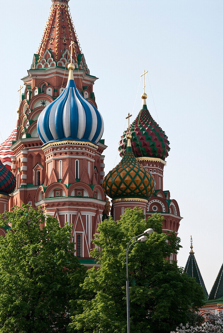 Cathedral of Saint Basil the Blessed, St. Basils Cathedral, Red Square, Moscow, Russia