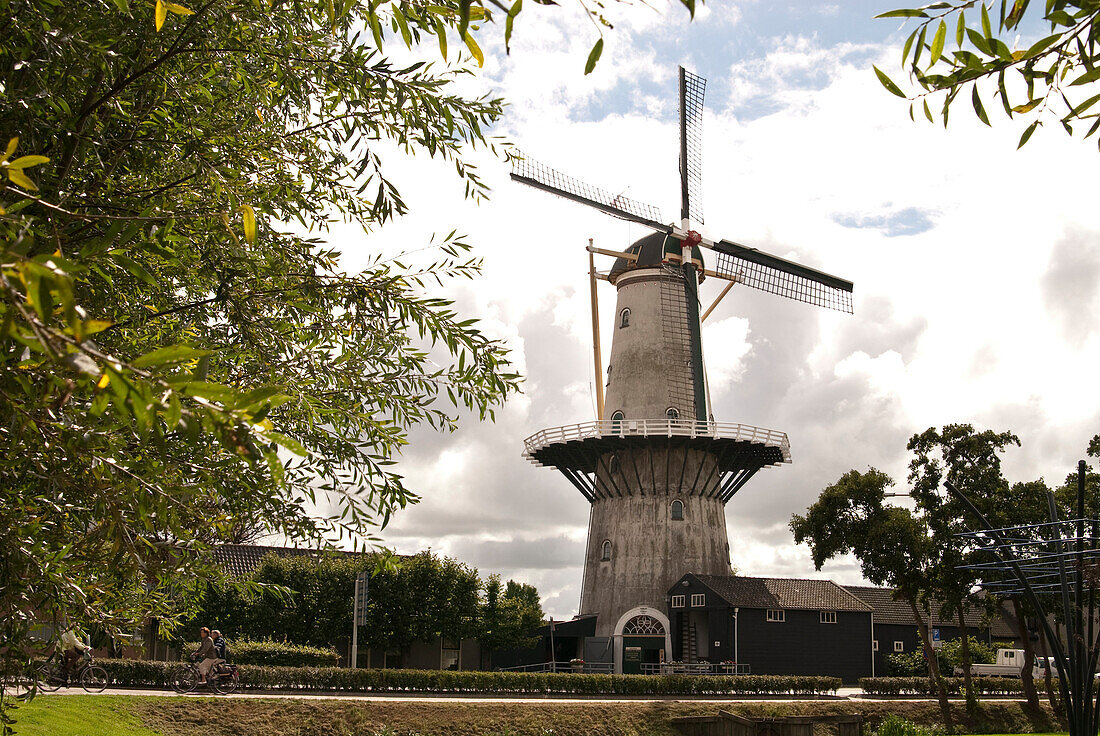 Traditional windmill, Westland, South Holland, Netherlands