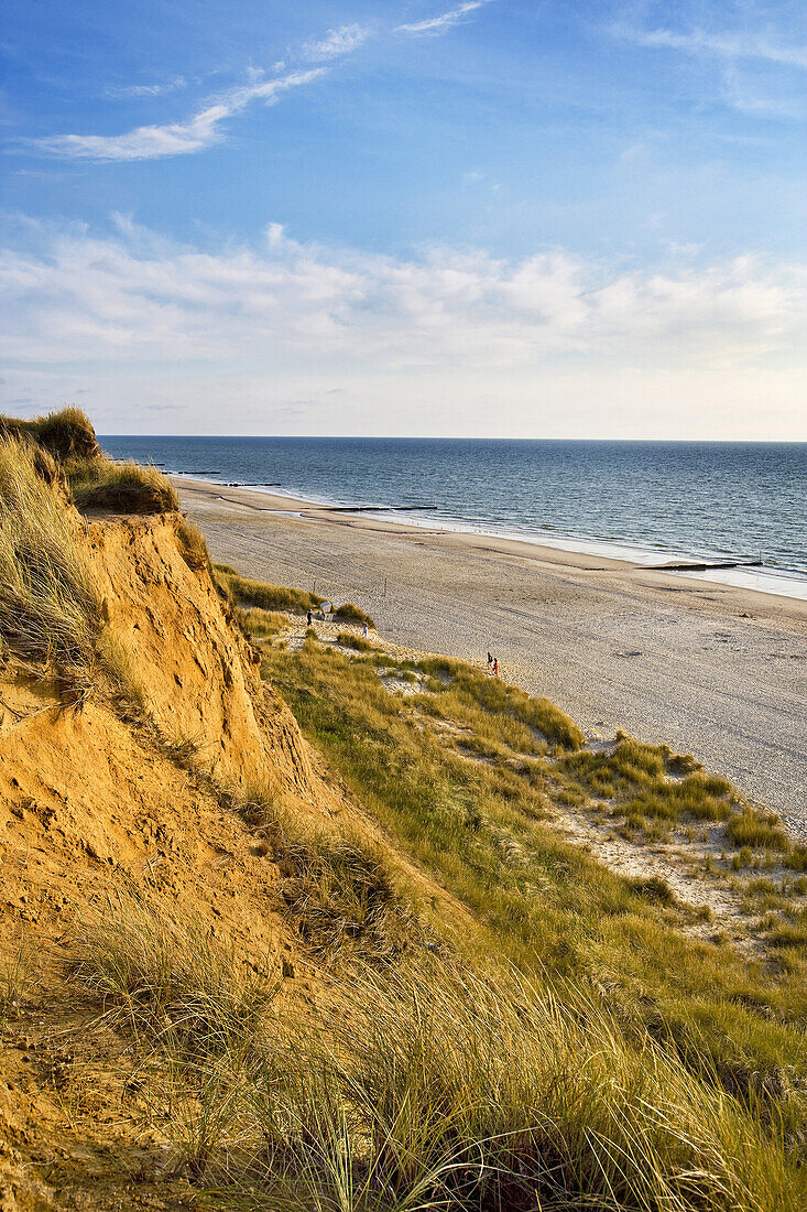 Blick vom Roten Kliff auf die Nordsee, Kampen, Sylt, Schleswig-Holstein, Deutschland