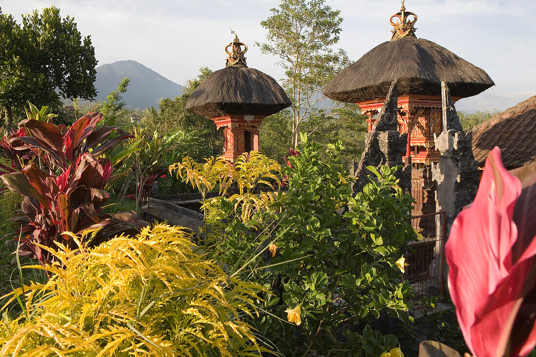 Small temples of a private house, Bali, Indonesia