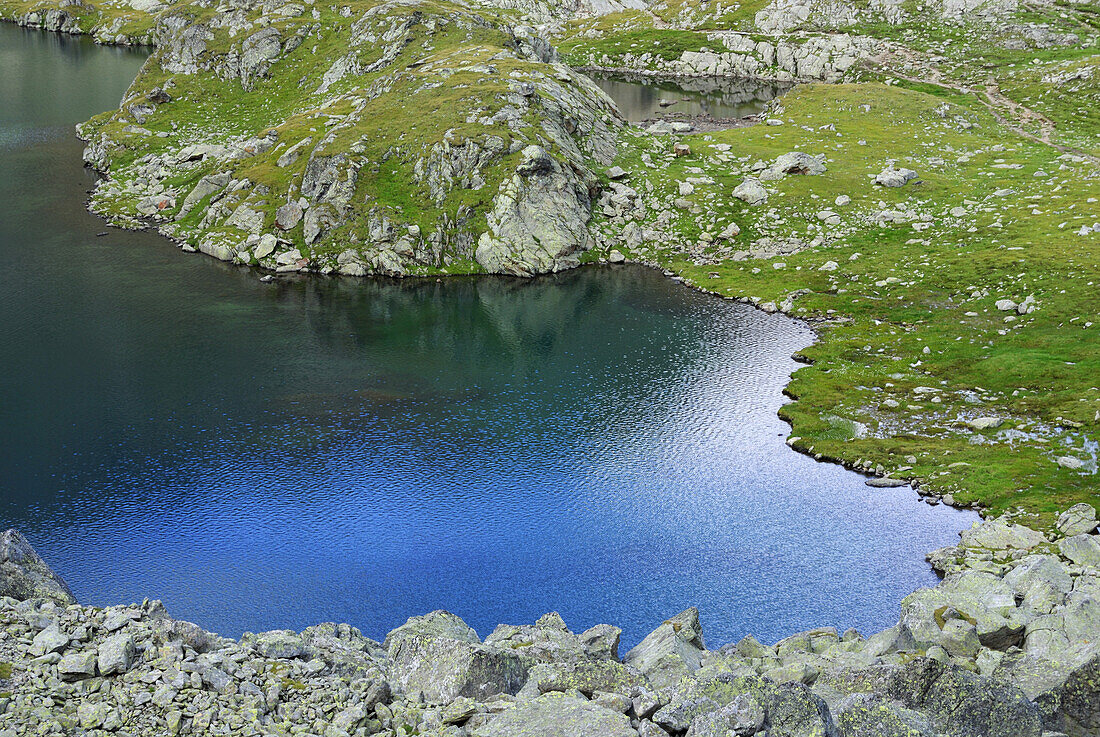 Lake Kreuzsee, National Park Hohe Tauern, Carinthia, Austria