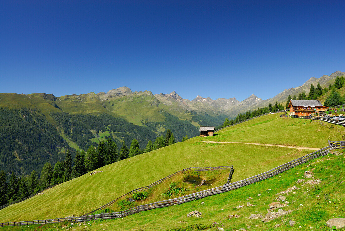 Raneralm, Schobergruppe range, Hohe Tauern range, National Park Hohe Tauern, East Tyrol, Austria