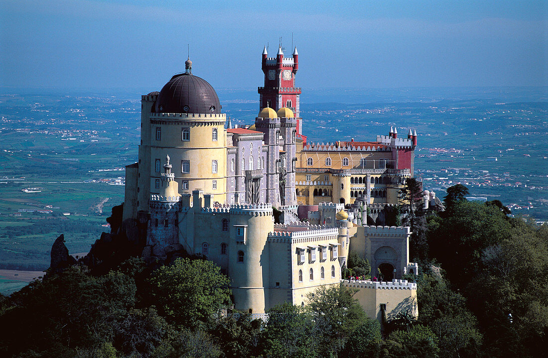 Pena National Palace, Sintra. Portugal