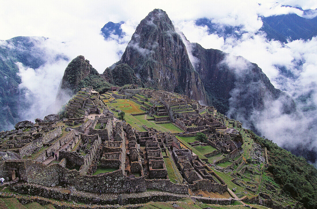 Machu Picchu, Inca ruins. Peru