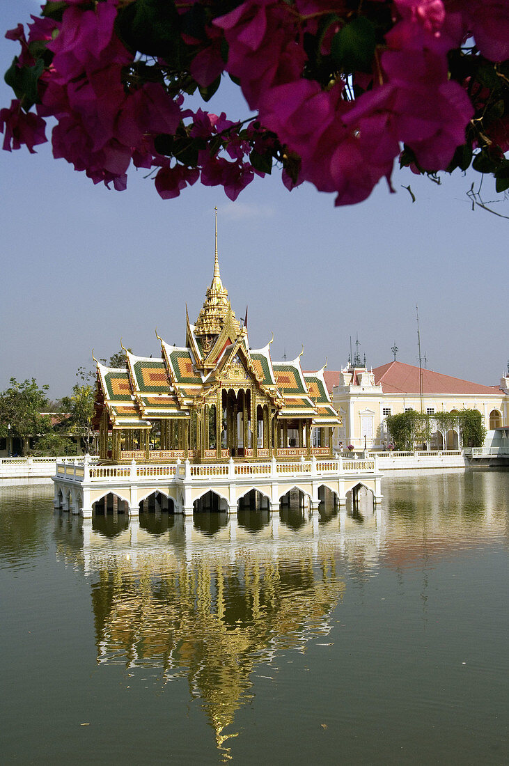 Bang Pa-In, the Summer Palace Pavilion, Bangkok. Thailand