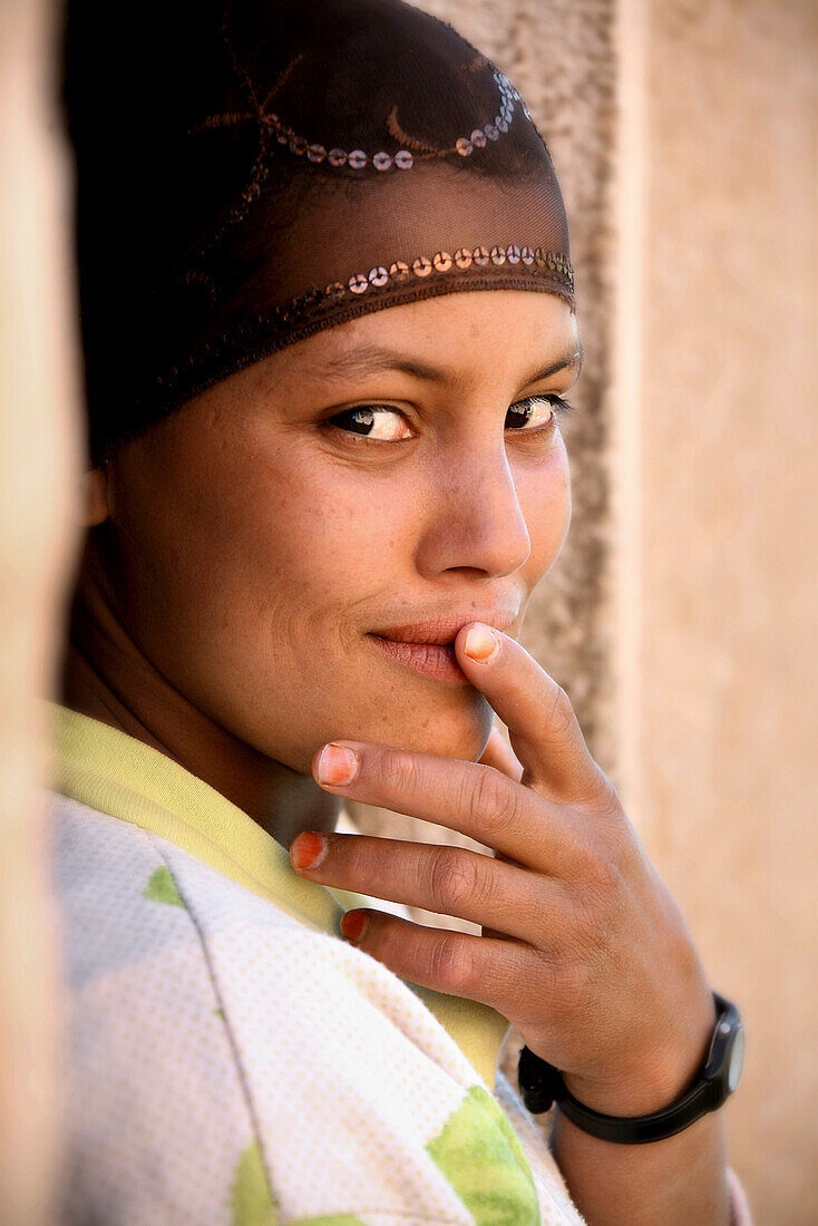 Junge Berberin, Marokko, Afrika