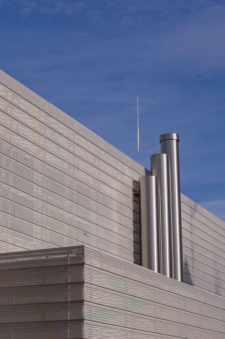 Modern architechture in Ingolstadt, Bavaria, Germany