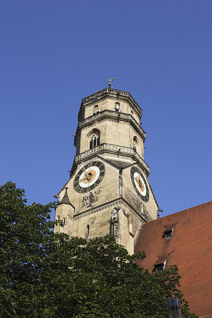 Stiftskirch, Stuttgart, Baden-Württemberg, Deutschland
