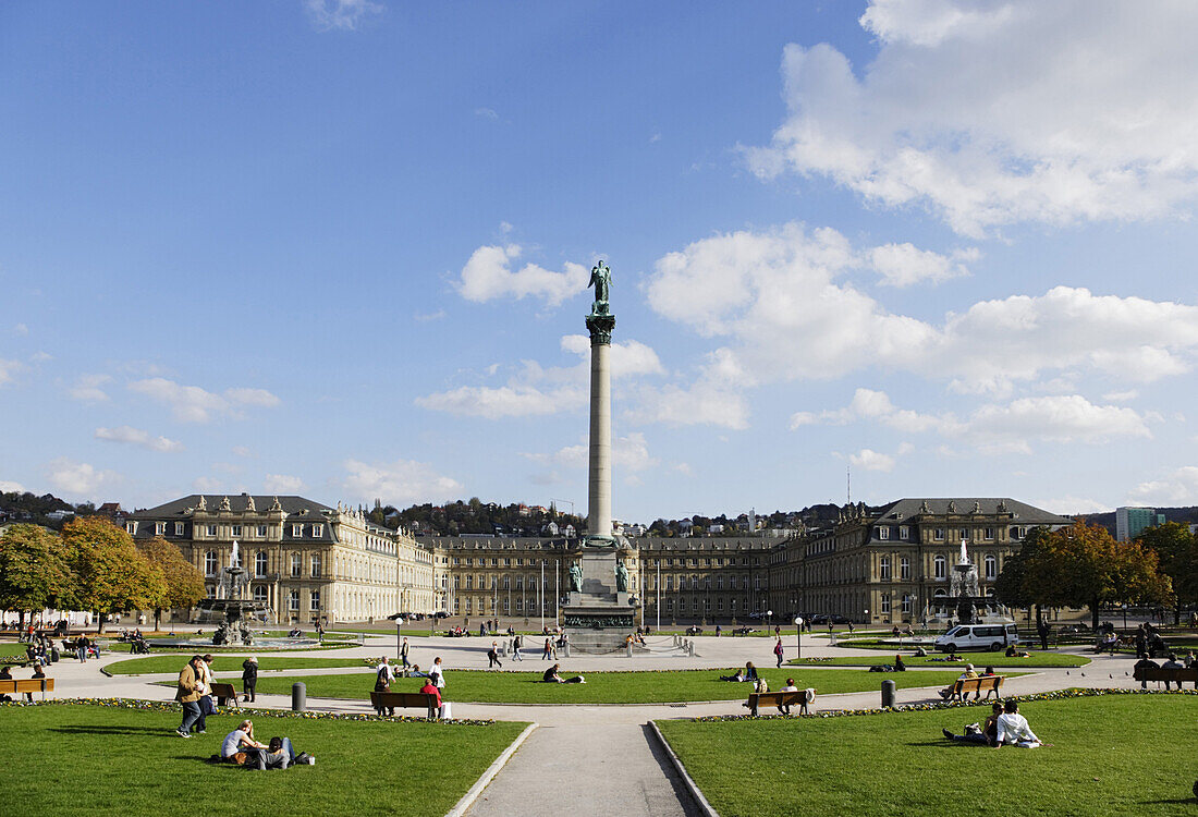 New Castle, Stuttgart, Baden-Wurttemberg, Germany