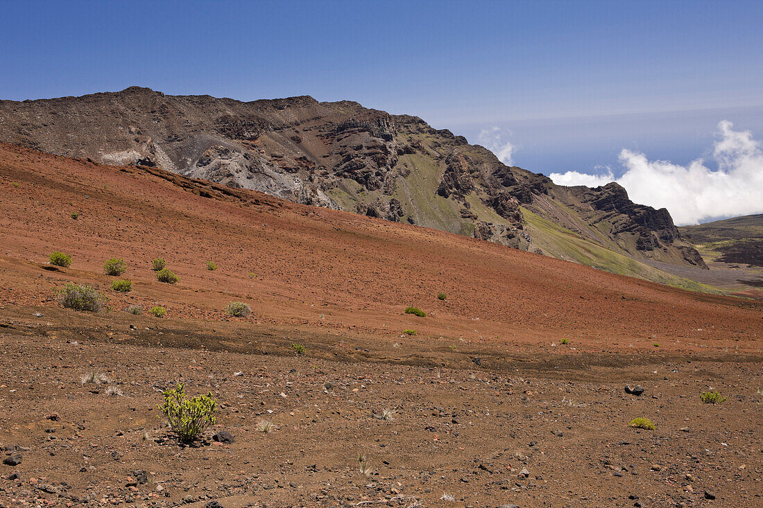 Crater of Haleakala Volcano, Maui, Hawaii, USA