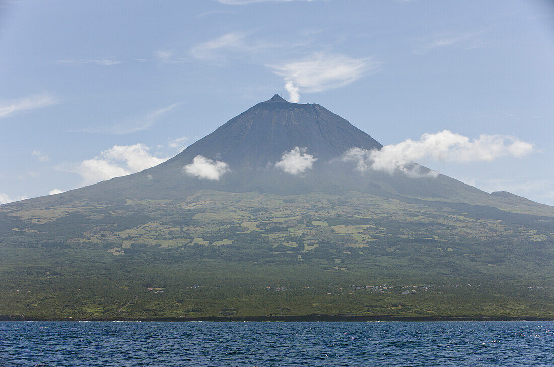 Vulkan Ponta do Pico, Insel Pico, Azoren, Portugal