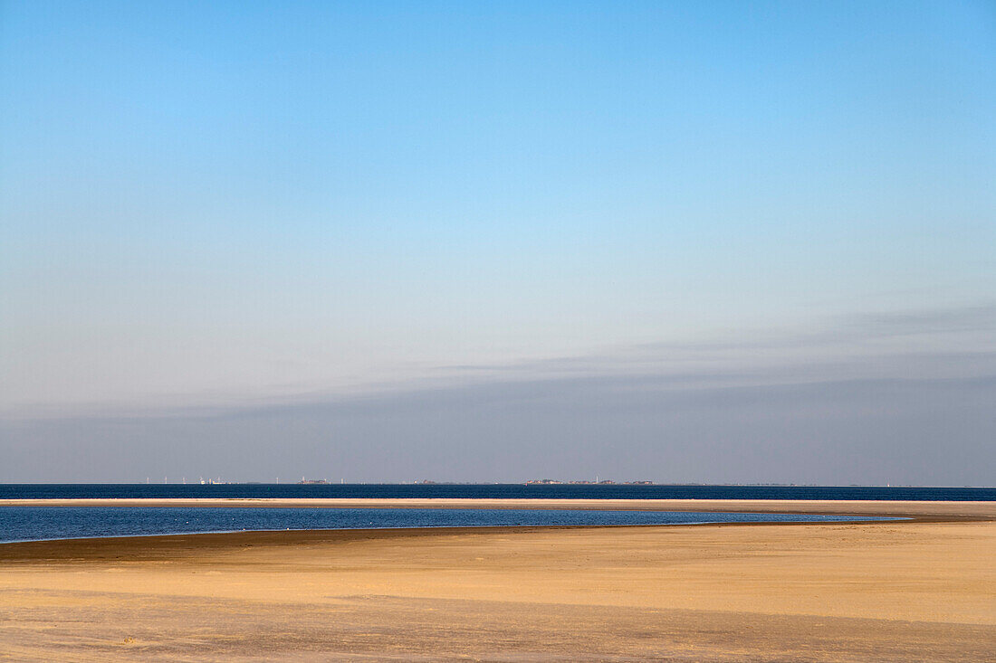 Kniepsand Beach, Wittdün, Amrum, Island, North Frisian Islands, Schleswig-Holstein, Germany