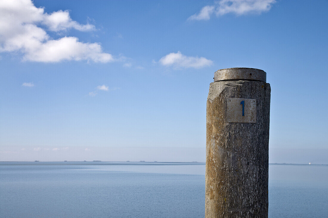 Schiffsanleger, Dagebüll, Nordfriesland, Schleswig-Holstein, Deutschland