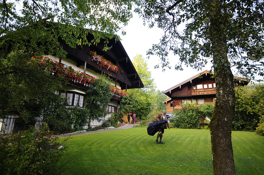 Ludwig Thoma Haus in Rottach Egern am Tegernsee, Oberbayern, Bayern, Deutschland