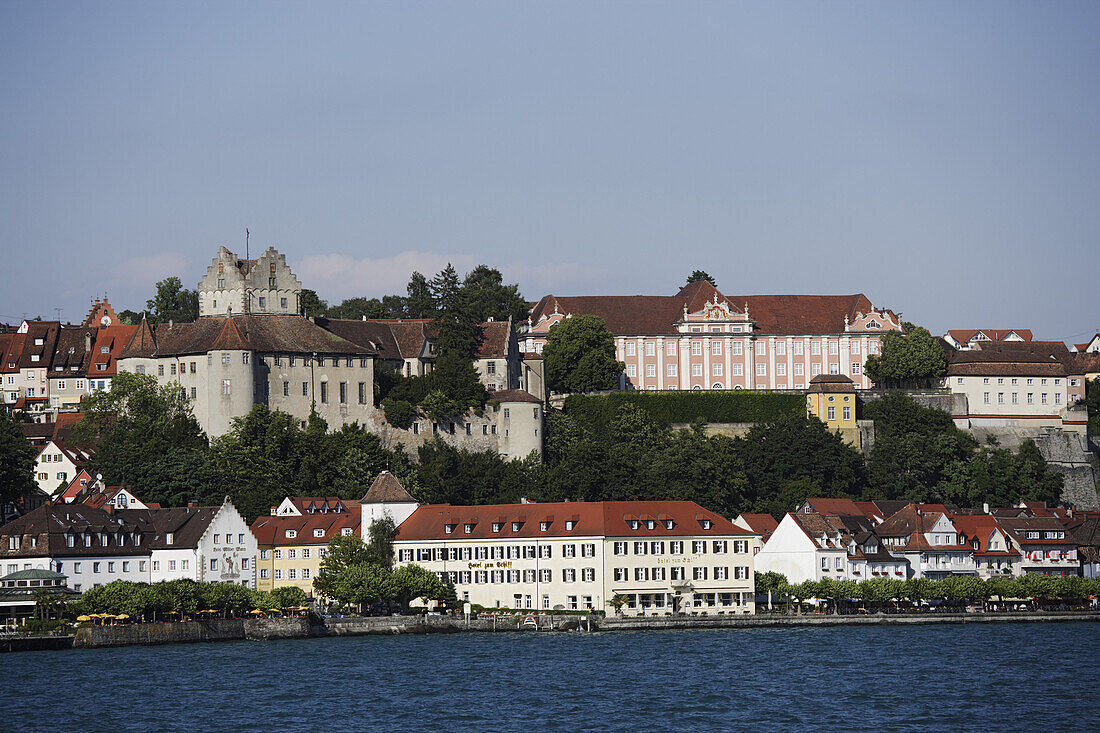 Old Castle and New Castle, Meersburg, Baden-Wurttemberg, Germany