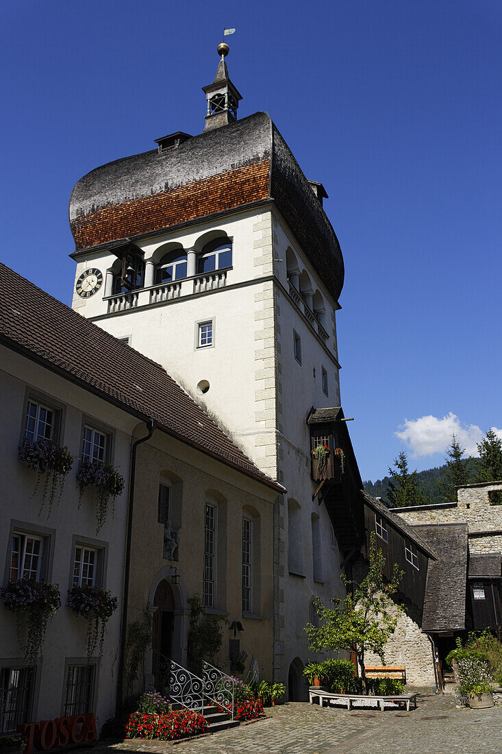 Martins Tower, Oberstadt, Bregenz, Vorarlberg, Austria