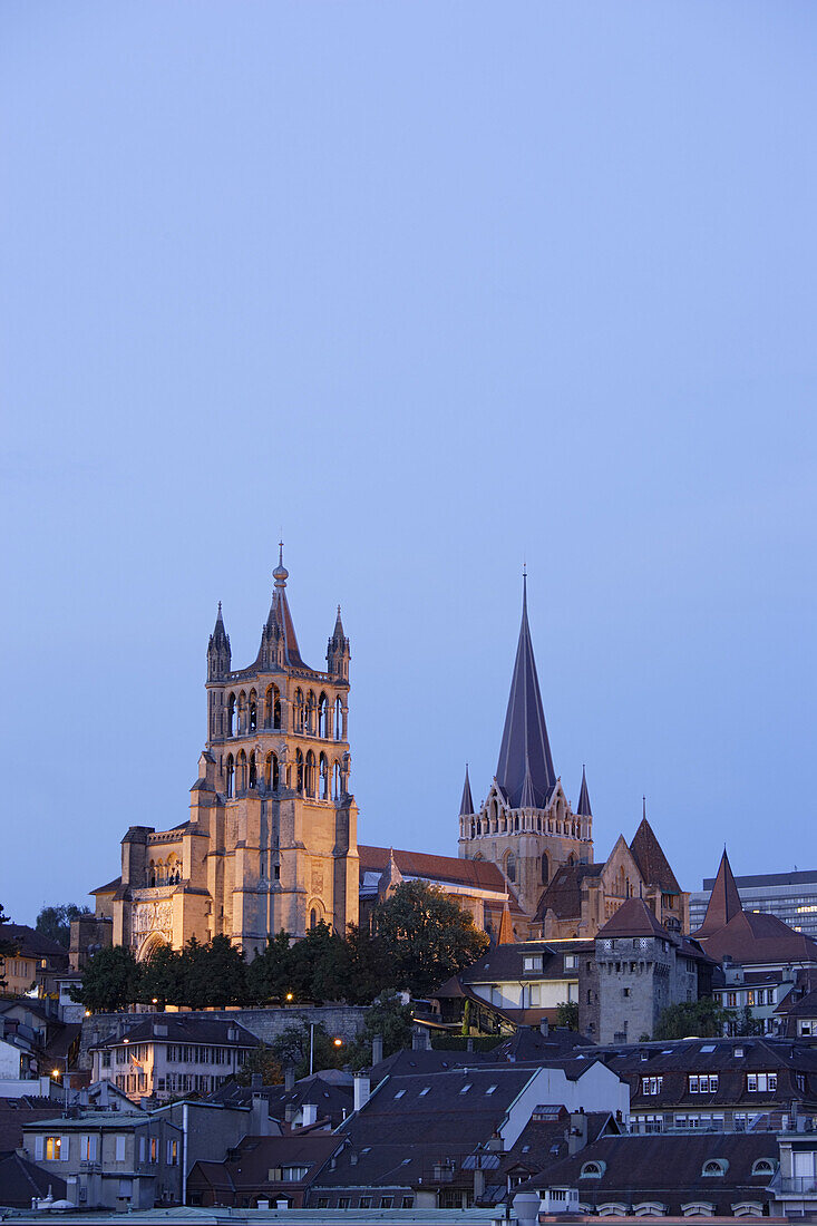 Kathedrale Notre-Dame, Lausanne, Kanton Waadt, Schweiz