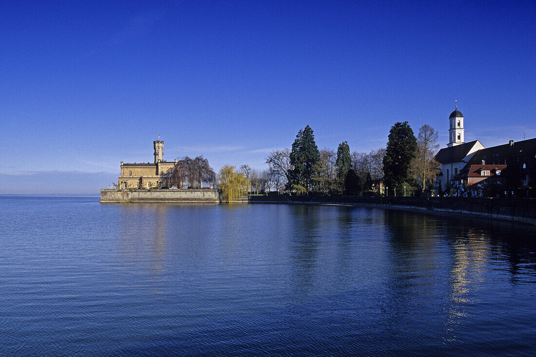 Schloss Monfort am Bodensee, Langenargen, Baden-Württemberg, Deutschland