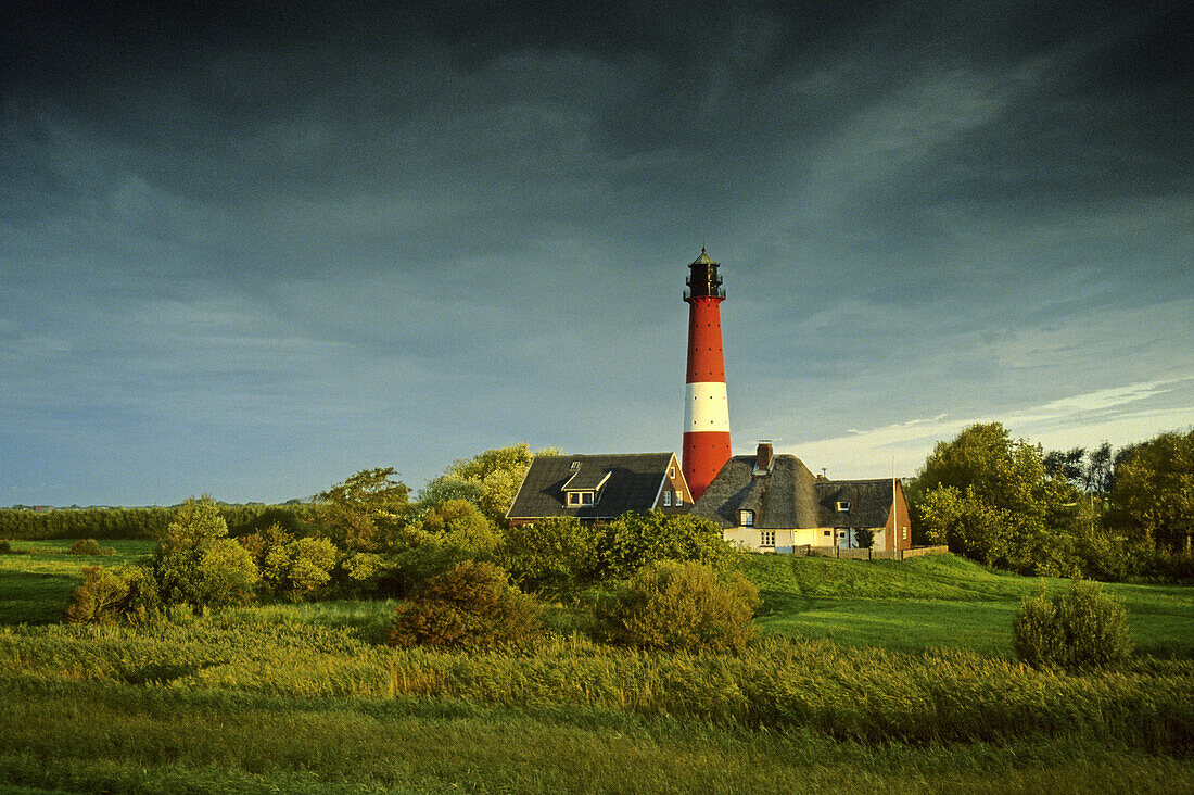 Lighthouse, Pellworm island, Schleswig-Holstein, Germany