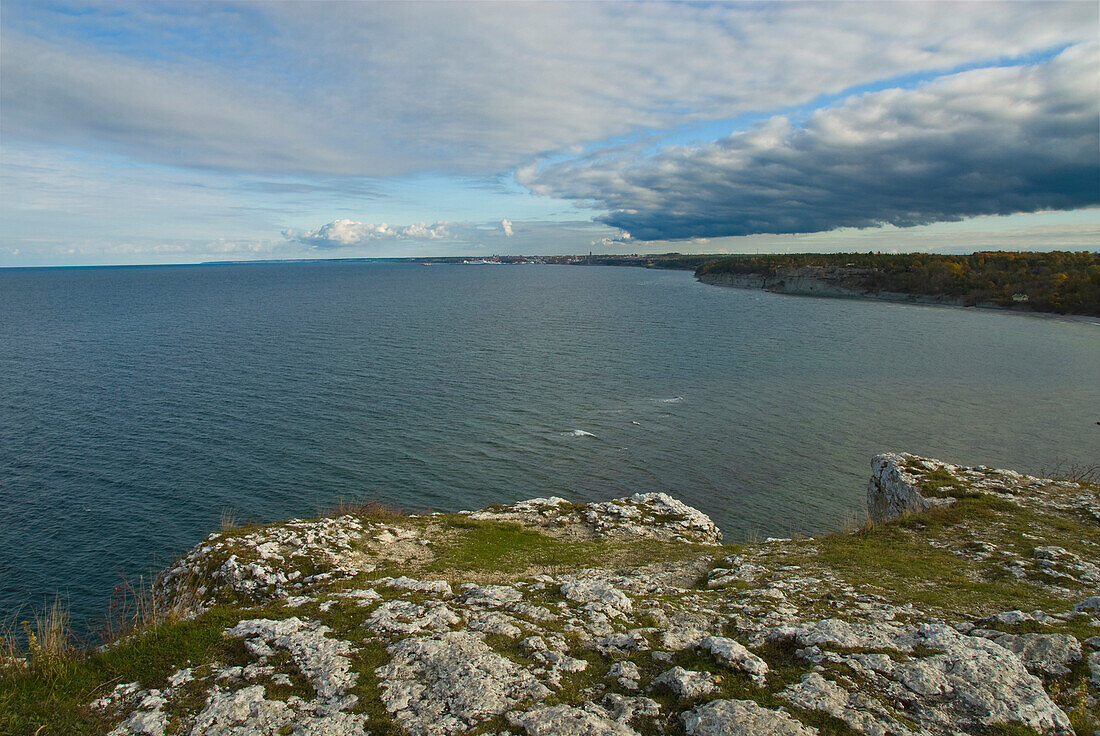 Coastal landscape near Visby, Gotland, Sweden, Scandinavia, Europe