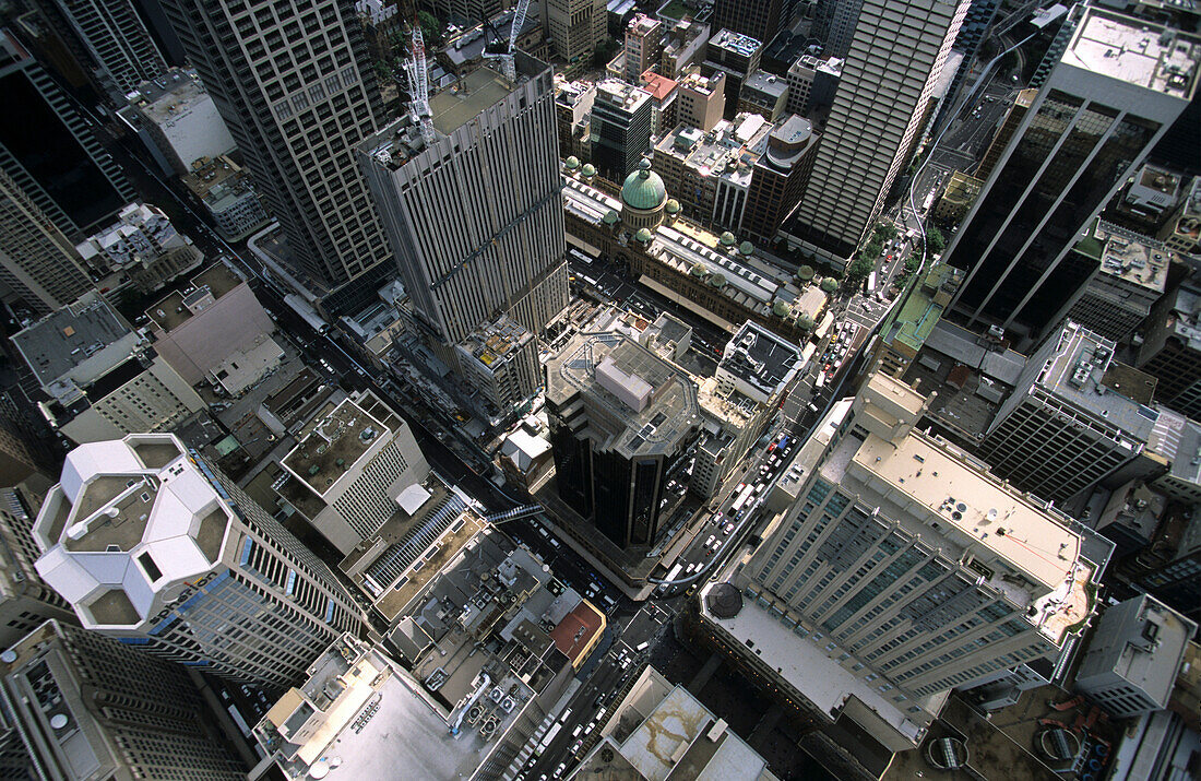 Aerial view of the city of Sydney, Sydney, New South Wales, Australia