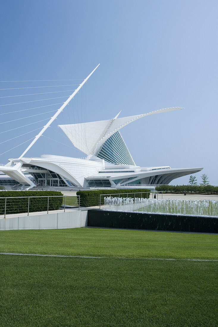 Quadracci Pavilion Art Museum, Milwaukee, Wisconsin, USA