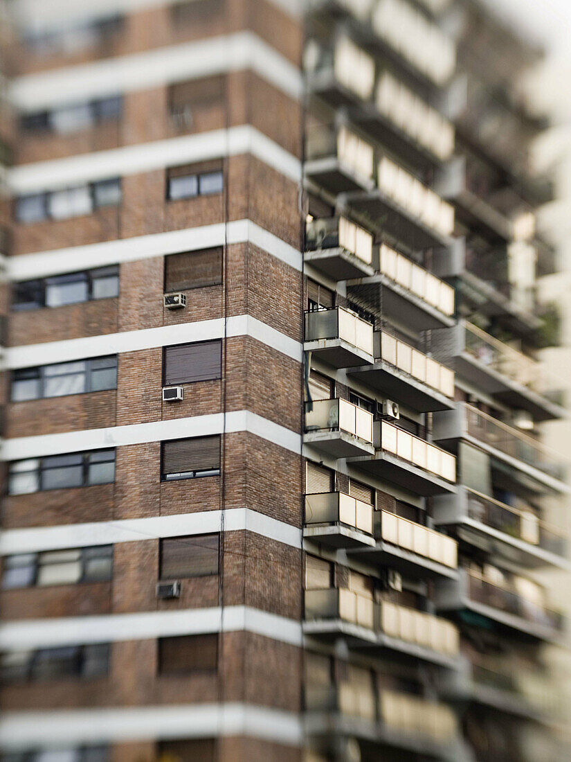 Apartment buildings in Buenos Aires, Argentina
