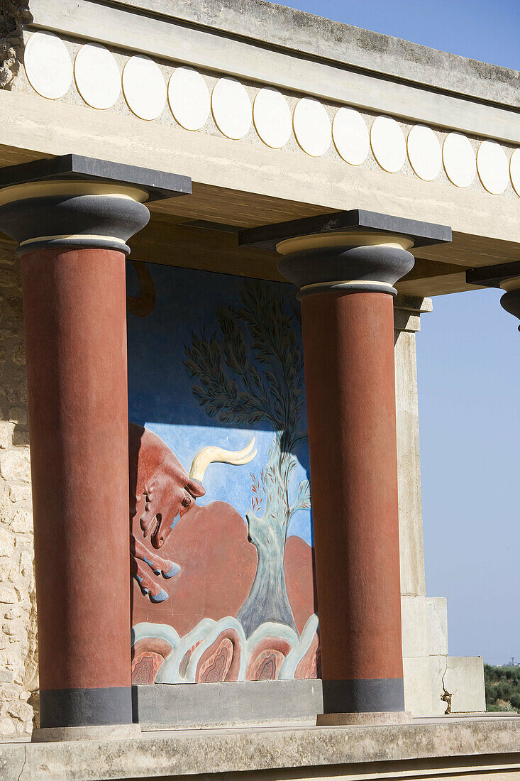 Knossos, The Palace. Crete. Greece