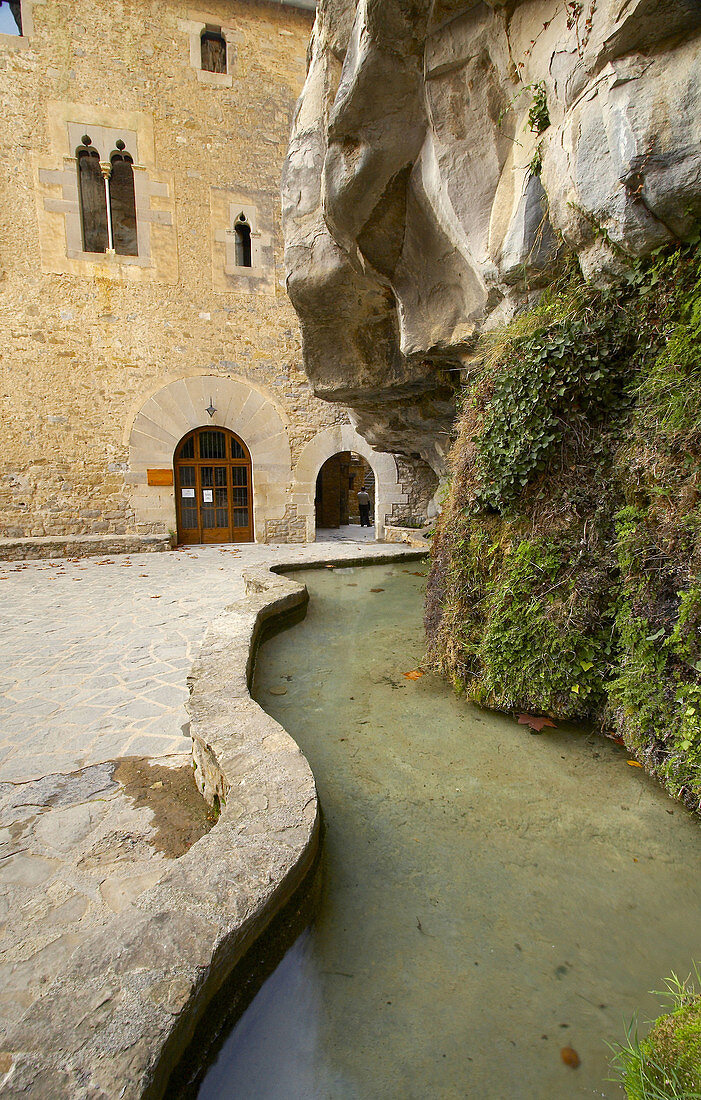 Sant Miquel del Fai Abbey (10th-15th C.). Vallès Oriental Region. Barcelona Province. Catalonia. Spain