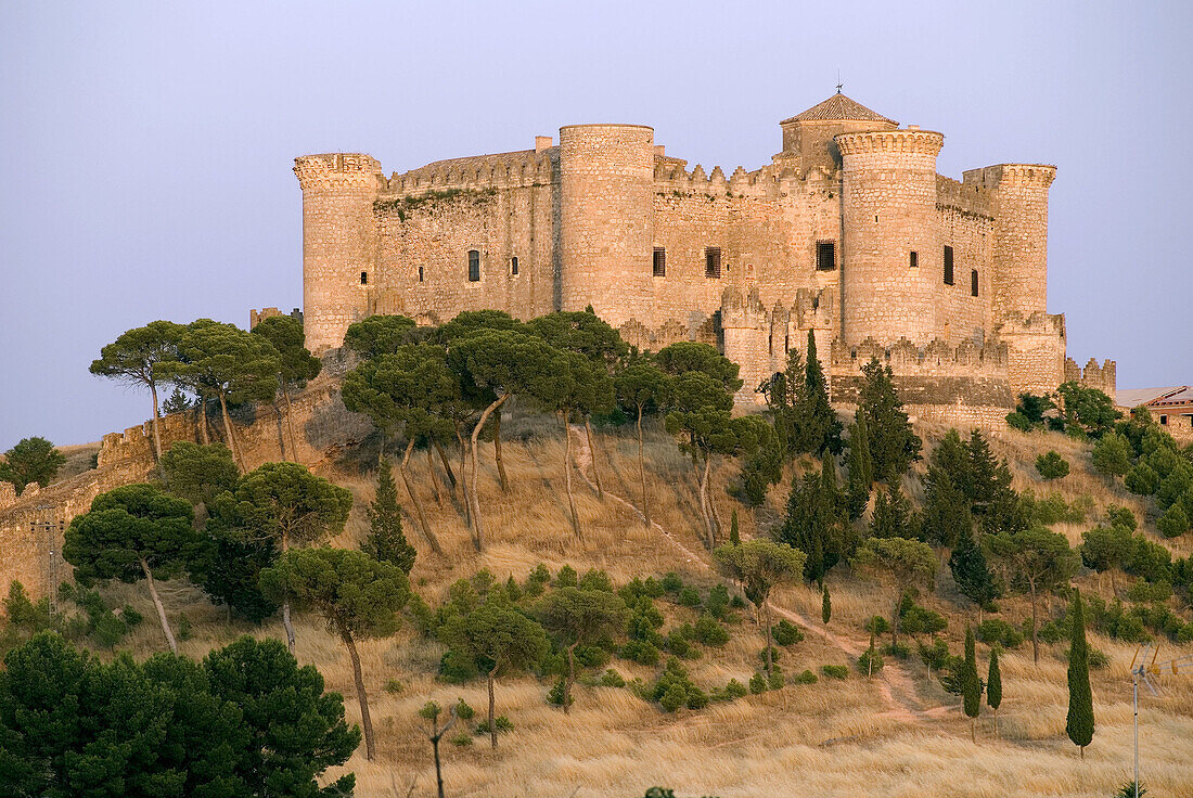 Belmonte castle. Cuenca province, Spain.
