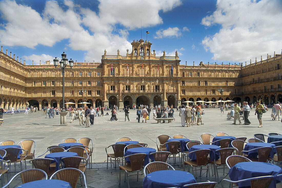 Main Square, Salamanca. Castilla-Leon, Spain