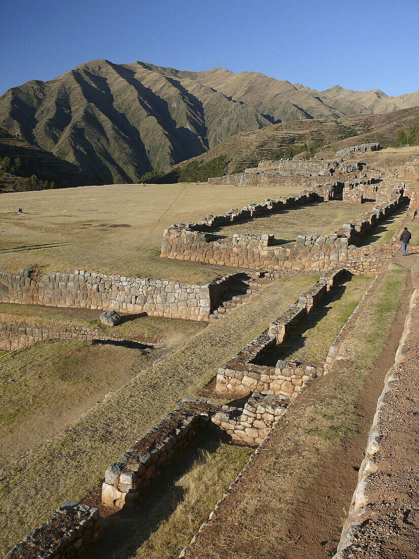 Pueblo de Chinchero, Peru.