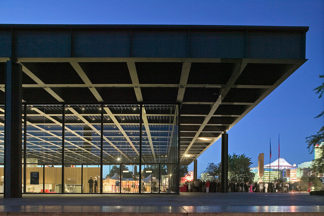 Neue Nationalgalerie, Ludwig Mies van der Rohe, Berlin