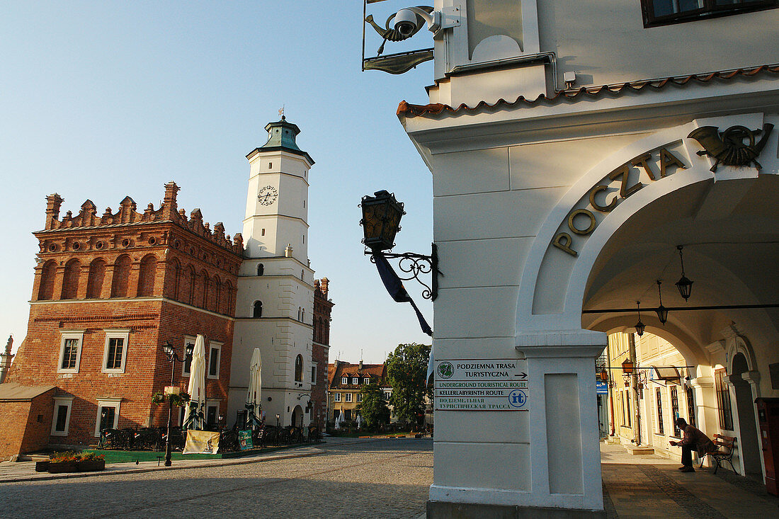 Sandomierz is an old medieval-renaissance town in central Poland.