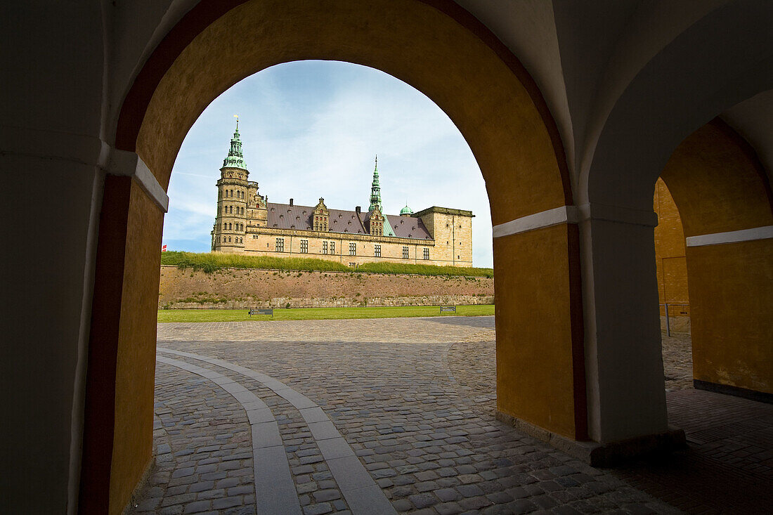 Kronborg Slot (castle). Helsingor. Sjaelland. Denmark.