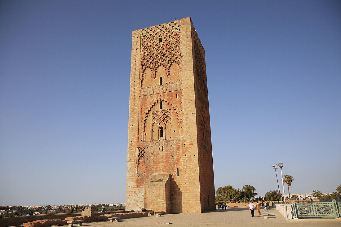 Hassan Tower Rabat Morocco North Africa