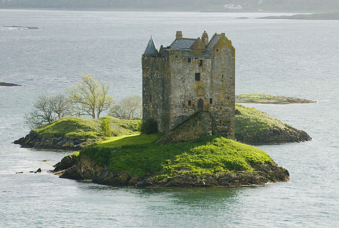 Castle Stalker, Port Appin, Scotland. This Castle was made famous by appearing in the closing scenes of Monty Python and the Holy Grail.