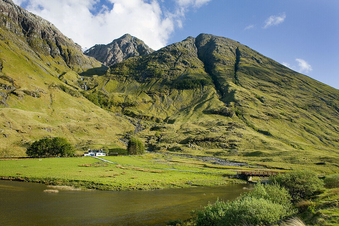 Farm house in Glen Coe Scotland