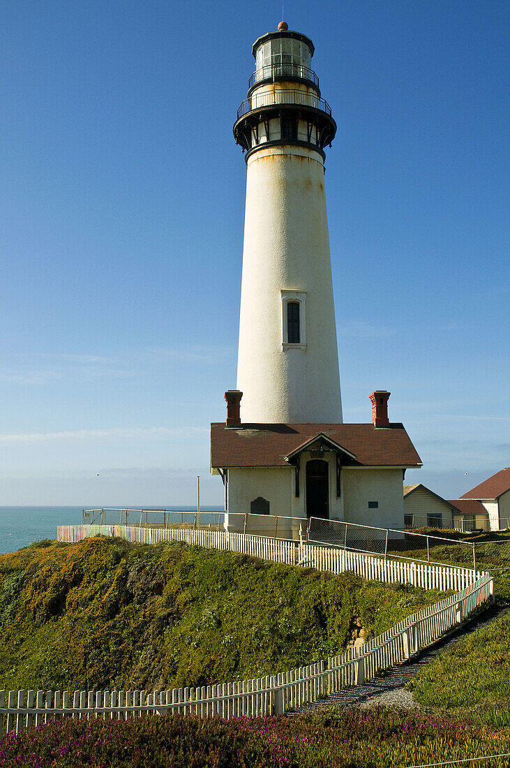 Lighthouse at Pelican Point, Half Moon Bay, California, USA