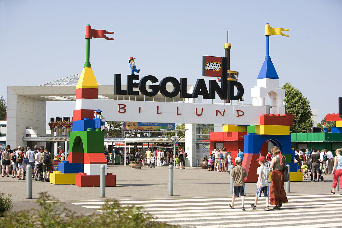 Legoland park. Billund, Denmark.