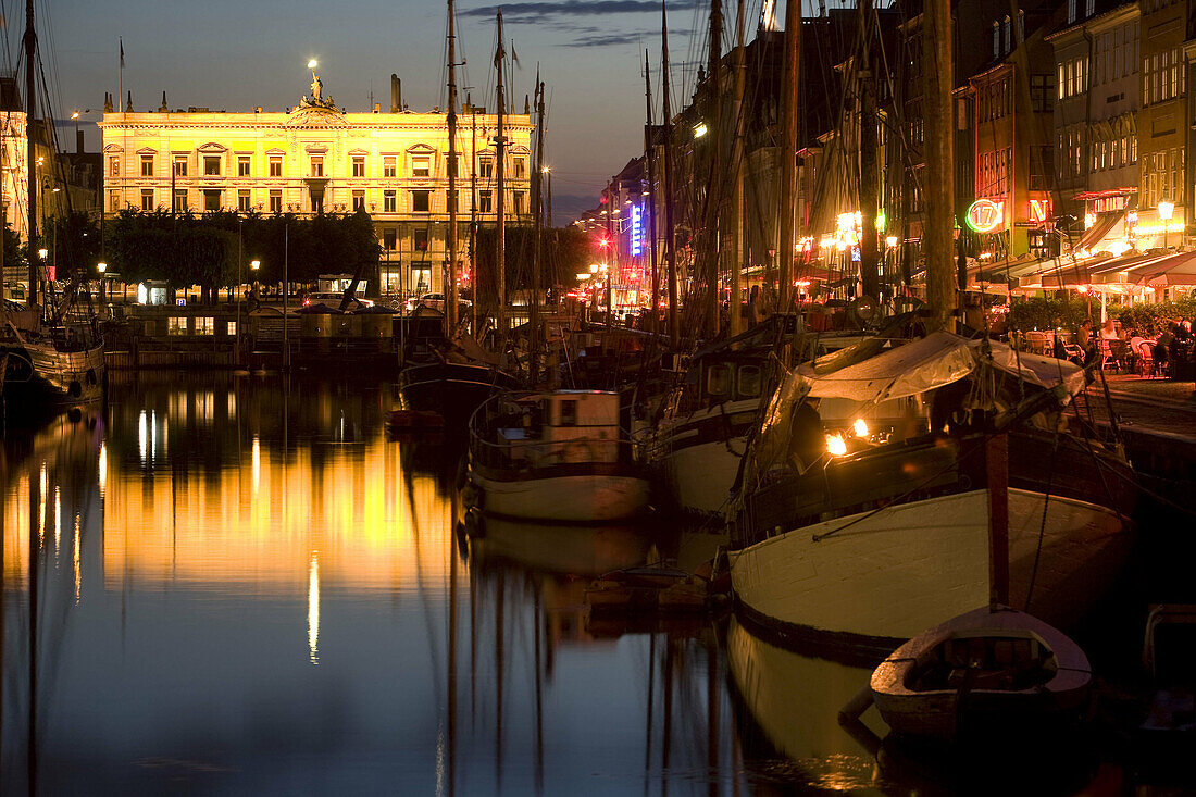 Nyhavn. Copenhagen. Denmark.