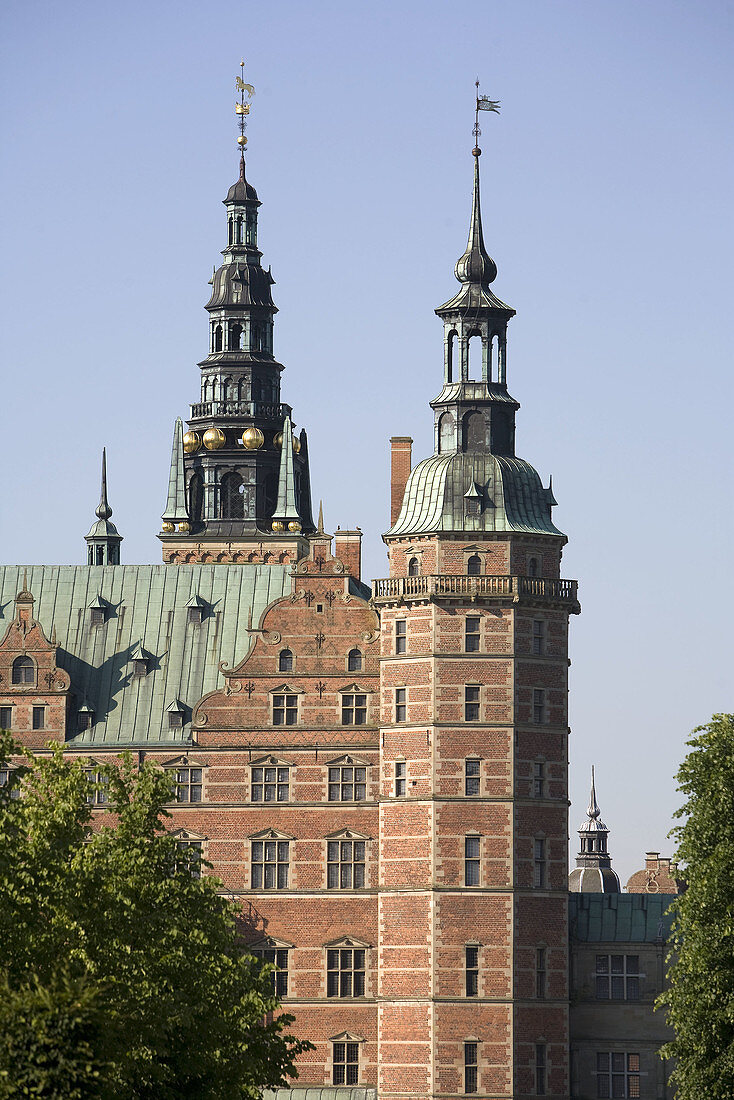 Frederiksborg castle. Hillerød. Denmark.