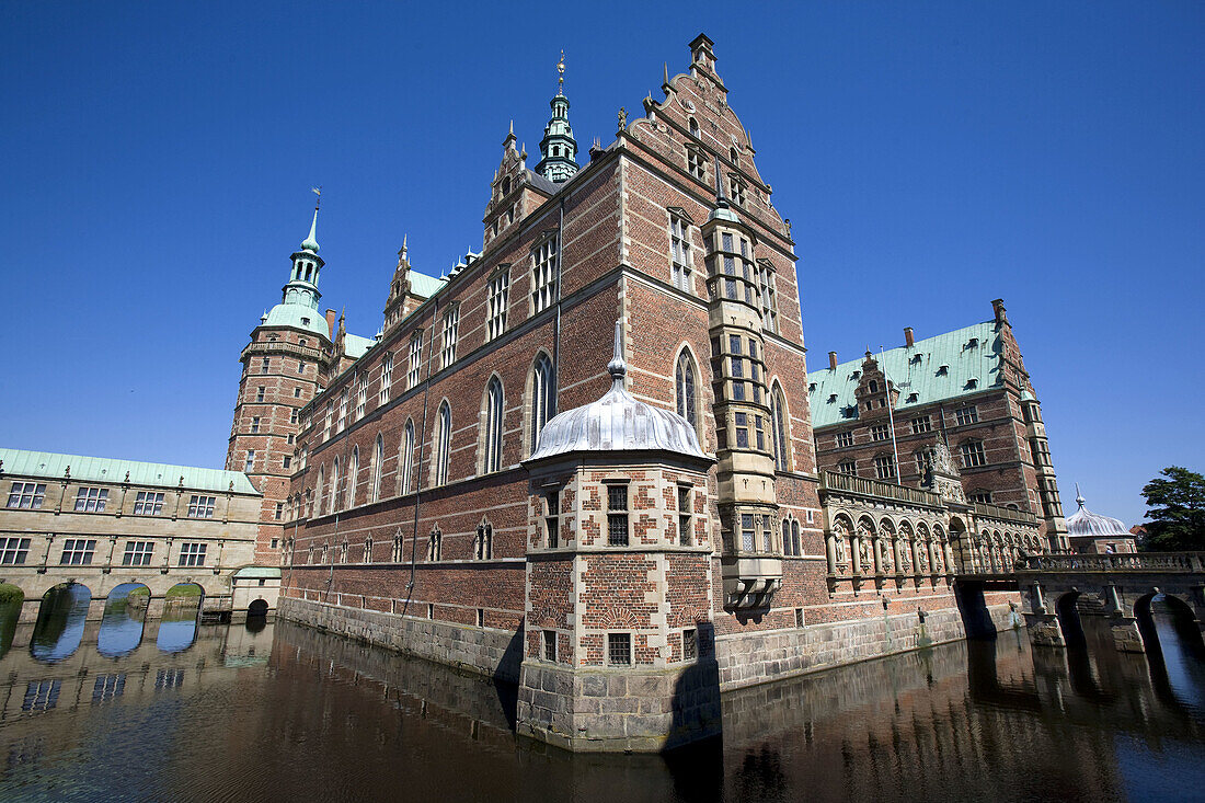 Frederiksborg castle. Hillerød. Denmark.