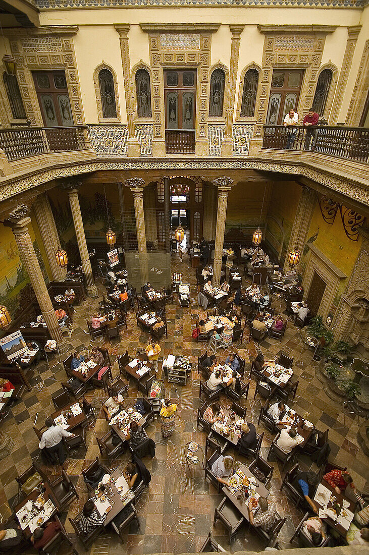 Restaurant Casa de los Azulejos (Haus der Kacheln). Mexiko-Stadt, Mexiko