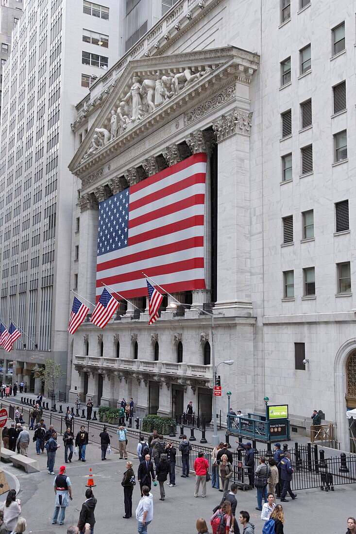 New York Stock Exchange, Wall Street, Manhattan, New York City, New York, USA