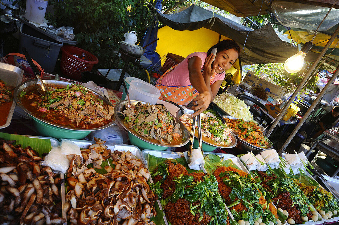 Markt in Ban Bo Phut, Nordküste, Ko Samui, Thailand